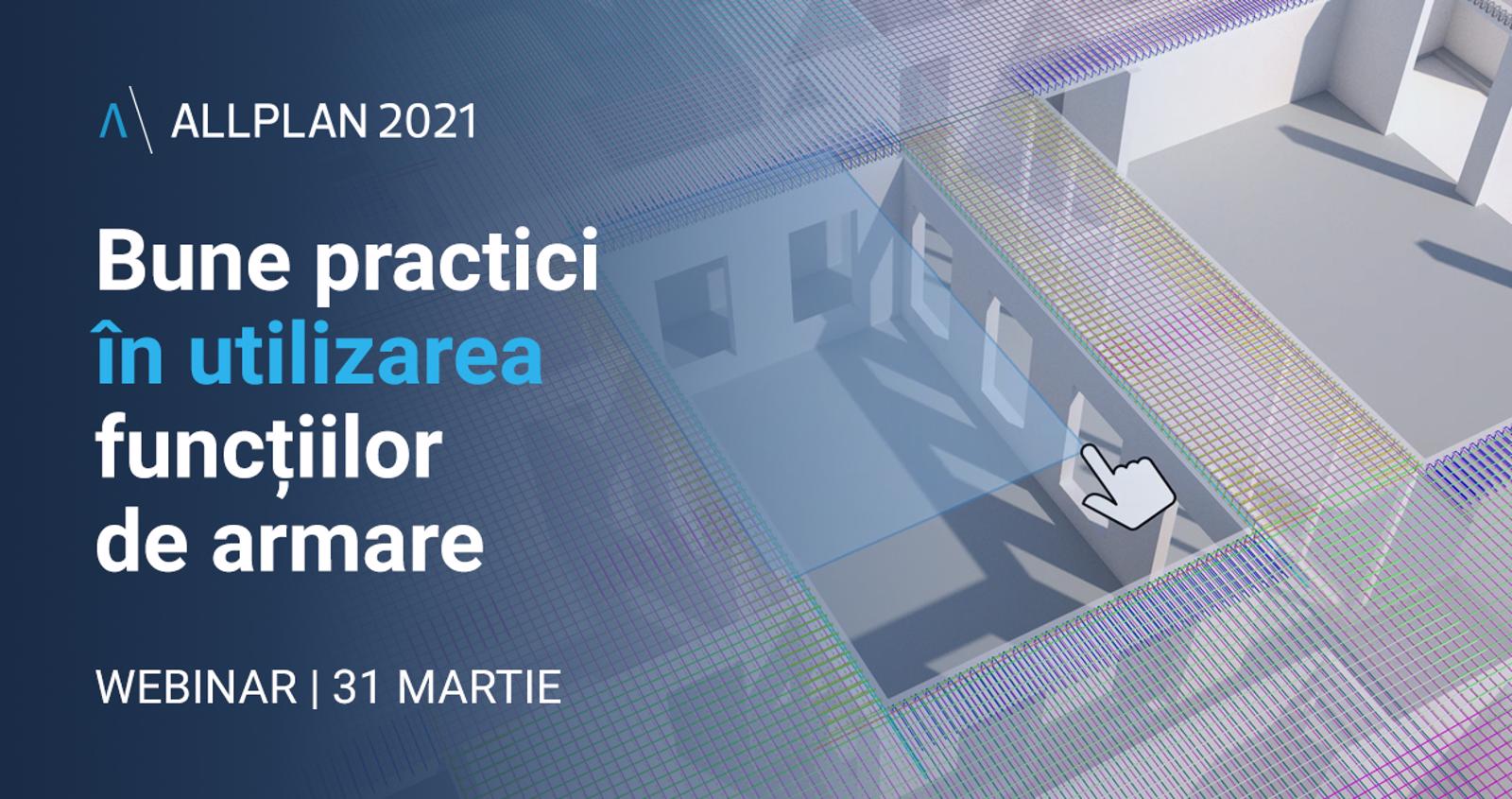 Poza produs Bune practici in utilizarea functiilor de armare in Allplan