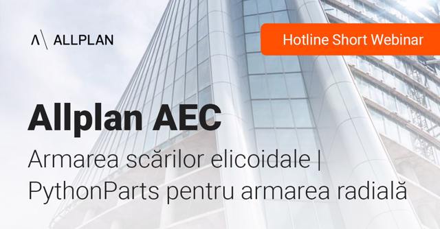 Poza produs Armarea scărilor elicoidale. PythonParts pentru armarea radială
