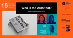 Lansare de carte - „Who is the architect?” în cadrul Conferinței internaționale Inclusive Cities – 15 noiembrie 2023 la ING Hubs