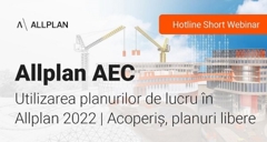 Hotline Webinar 3.03 | Utilizarea planurilor de lucru in ALLPLAN AEC 2022