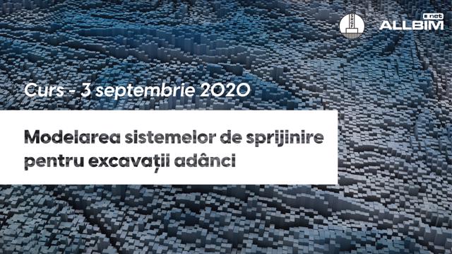 Poza produs Modelarea sistemelor de sprijinire pentru excavații adânci