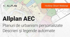 Hotline Webinar 31.03 | Allplan AEC - Personalizarea planurilor de urbanism