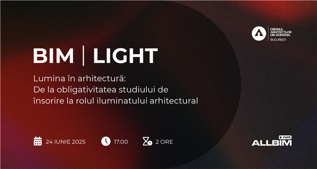 Poza produs BIM LIGHT | Lumina în arhitectură: de la obligativitatea studiului de însorire la rolul iluminatului arhitectural