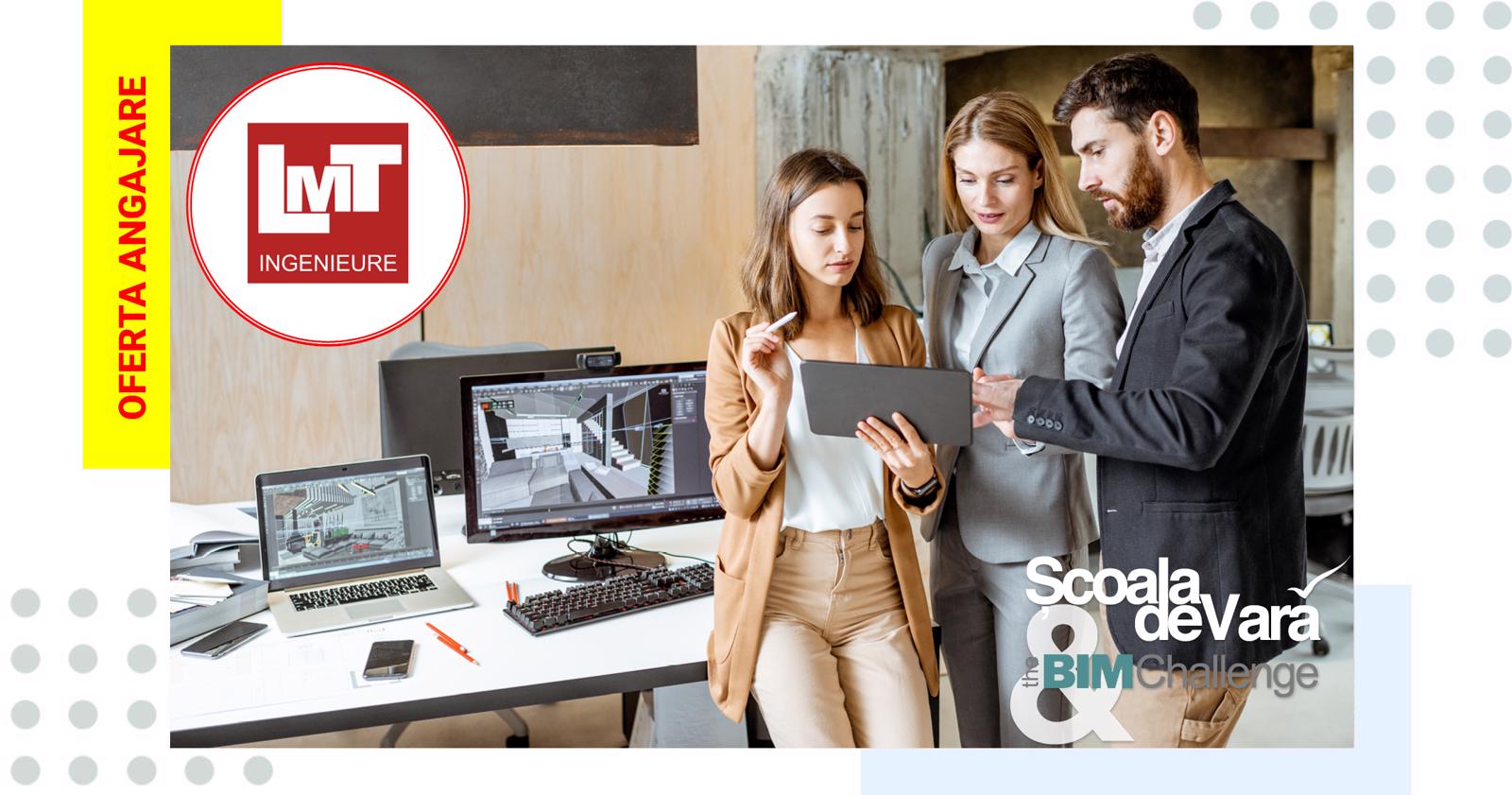 Poza produs O zi de munca in cadrul biroului LMT