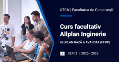 UTCN | Curs facultativ Allplan inginerie I - CCFDP