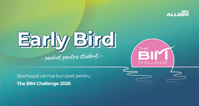 Poza produs The BIM Challenge 2026 | Taxă de participare (GRUP_STUD_CAZARE)